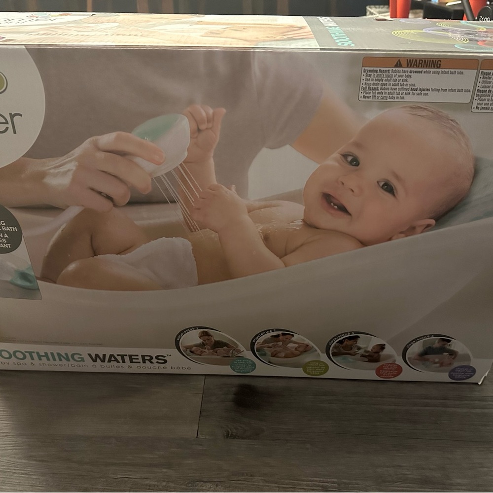 Baby spa tub